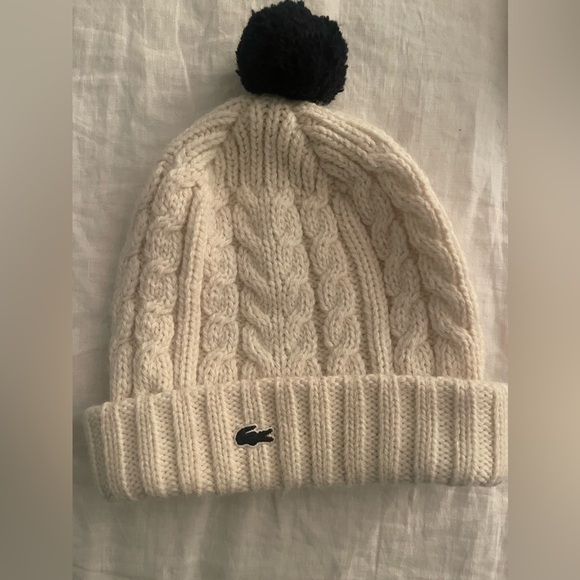 Unisex Alligator Lacoste alpaca Knit Beanie. - Picture 2 of 6